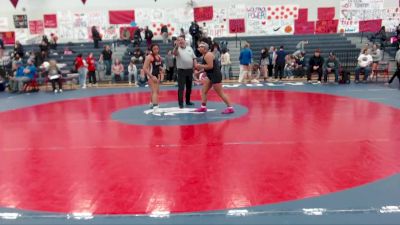 190 lbs 1st Place Match - Sophia Barron, Hoquiam (Girls) vs Raileea Campbell, R. A. Long (Girls)