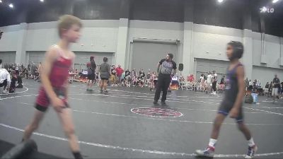 52 lbs Round 3 (8 Team) - Jayden Ribot, Eagle Empire vs Mateo Isom, Alpha Elite