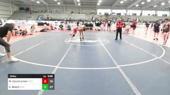 120 lbs Semifinal - Maxwell Countryman, Team Gotcha vs Gannon Beach, Revival Uprising