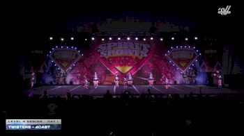 Twisters - 4Cast [2026 L4 Senior Day 1] 2026 Spirit Sports Myrtle Beach Nationals