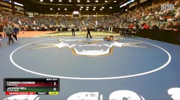 6A - 113 lbs Cons. Round 3 - Jackson Bell, Olathe West vs Cameron Coonrod, Manhattan