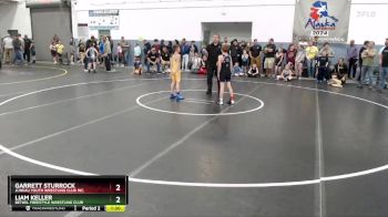 70 lbs Round 2 - Liam Keller, Bethel Freestyle Wrestling Club vs Garrett Sturrock, Juneau Youth Wrestling Club Inc.