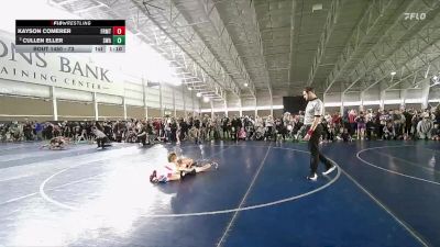 73 lbs Cons. Semi - Cullen Eller, Sanderson Wrestling Academy vs Kayson Comerer, Green River Grapplers Wrestlin