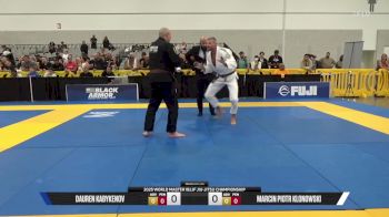 Marcin Piotr Klonowski vs Dauren Kabykenov 2025 World Master IBJJF Jiu-Jitsu Championship