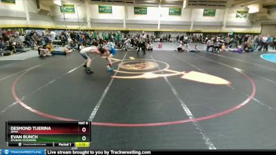 125 lbs Round 2 - Evan Bunch, Sturgis Scoopers vs Desmond Tijerina, AFMA