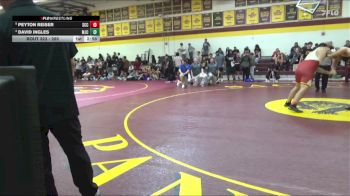 285 lbs 5th Place Match - David Ingles, Modesto Junior College vs Peyton Reiser, Sacramento City College