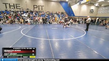 84 lbs Cons. Round 4 - Rhett Brundy, North Summit Youth Wrestling vs Remington Bowen, Team Prestige