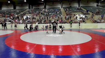 64 lbs 3rd Place - Luke Roberts, Guerrilla Wrestling Academy vs Jacob Howell, The Storm Wrestling Center