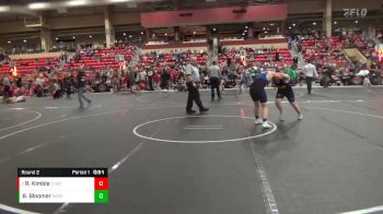 130 lbs Round 2 - Riley Kimble, Team Lightning Wrestling Club vs Brody Bloomer, WICHITA WRESTLING CLUB