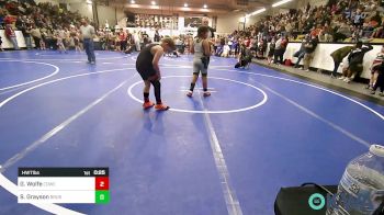 Semifinal - Grayson Wolfe, Coweta Tiger Wrestling vs Silas Grayson, Brushy Wrestling Club