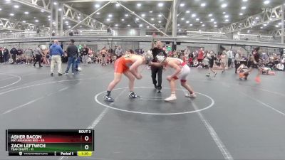 210 lbs Placement (4 Team) - Asher Bacon, Mat Assassins Red vs Zach Leftwich, Team Shutt