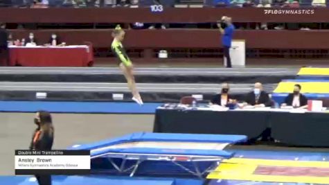 Ansley  Brown  - Double Mini Trampoline, Millers Gymnastics Academy Odessa  - 2021 Region 3 T&T Championships