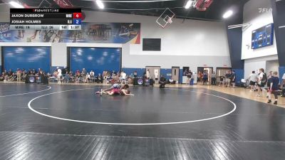 140 lbs Jaxon Durbrow, Michigan Red vs Josiah Holmes, Illinois