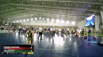 85 lbs Round 3 (4 Team) - Daphney Gomez, Team Arizona vs Losa Nau Rarick, Utah Blue