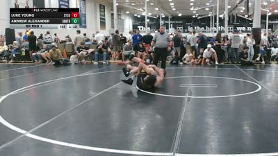 128 lbs Rr Rnd 1 - Luke Young, State College - HSC vs Andrew Alexander, GT Kombat - HSC