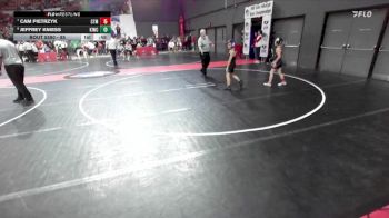 85 lbs Cons. Round 5 - Cam Pietrzyk, Wilmot Jr. Panthers Wrestling Club vs Jeffrey Kniess, Kewaskum Indians Wrestling Club