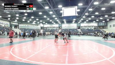 285 lbs Champ. Round 3 - Russell Fickett, University Of Central Florida vs Spencer Fleming, Missouri Baptist University