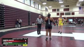 JV-29 lbs Round 2 - Aniyah Smith, Mason City vs Harper Griffin, Marion
