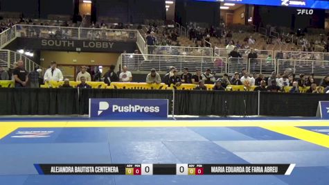 Alejandra Bautista Centenera vs Maria Eduarda De Faria Abreu 2025 Pan Jiu Jitsu IBJJF Championship