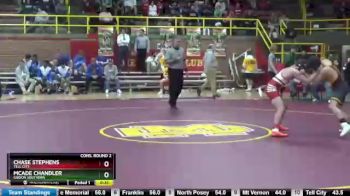 138 lbs Cons. Round 2 - Chase Stephens, Tell City vs Mcade Chandler, Gibson Southern