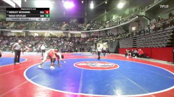 190-3A Champ. Round 1 - Noah Stutler, Bainbridge vs Wesley McDaniel, Heritage-Catoosa