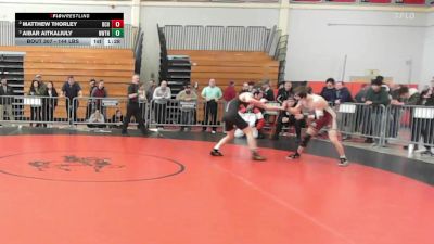 144 lbs Consi Of 4 - Matthew Thorley, Boston College vs Aibar Aitkaliuly, Newton North
