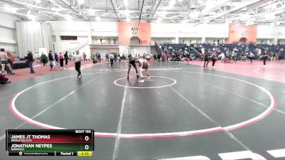 165 lbs Cons. Round 3 - Jonathan Neypes, Norwich vs James Jt Thomas, Wesleyan (CT)