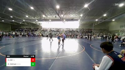 265 lbs Round 1 - Dean Zolman, Sons Of Atlas Wrestling Club vs Caedus Gil, TW Wrestling