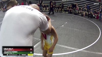 60 lbs Quarterfinals (8 Team) - Colesyn Forbes, Nebraska Maize vs Cruz Kelly, North Dakota 2