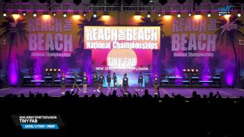 New Jersey Spirit Explosion - Tiny FAB [2025 L1.1 Tiny - PREP Day 1] 2025 ACDA Reach the Beach All Star Grand Nationals - D1/Worlds