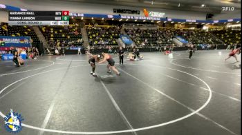 235 lbs Cons. Round 3 - Iyanna Larson, Waukon vs Kaidance Hall, New Hampton