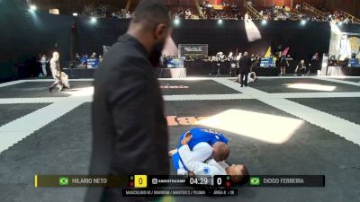 Hilario Neto vs Diogo Ferreira 2026 CBJJE South American Jiu-Jitsu Championship