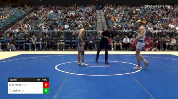 132 lbs 5th Place - Alex Emmer, Rio Rancho vs Timothy Levine, St John Bosco