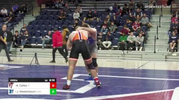285 lbs Final - Hunter Catka, Virginia Tech vs Jonah Niesenbaum, Duke