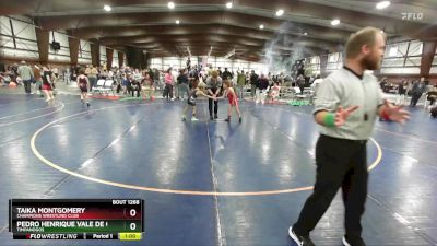 61 lbs Cons. Round 3 - Taika Montgomery, Champions Wrestling Club vs Pedro Henrique Vale De Oliveira Filho, Timpanogos