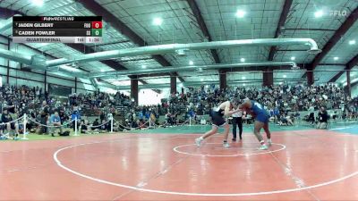 215 lbs Quarterfinal - Jaden Gilbert, Foothill vs Caden Fowler, Spanish Springs