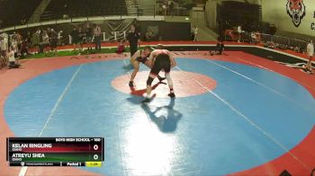 160 lbs Cons. Semi - Atreyu Shea, Idaho vs Kelan Ringling, Idaho