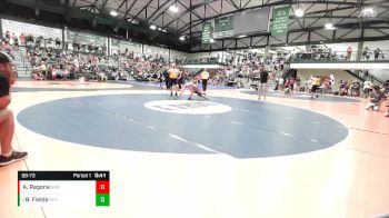 68-73 lbs Semifinal - Beau Fields, Backyard Brawlers - Midwest vs Adriana Ragona, Built By Brunson