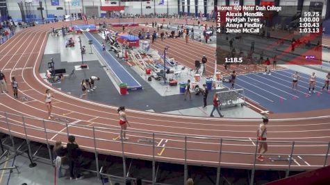 Women's 400m, Finals 8