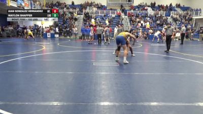 152 lbs Consy 4 - Juan Gonzalez Hernandez, Mt. Lebanon vs Waylon Shaffer, Line Mountain