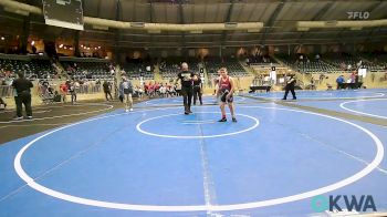 105 lbs Consi Of 8 #1 - Kingston McFadden, Tuttle Wrestling vs Hailey Miller, Ponca City Wrestling