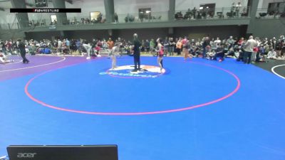 Junior Girls FS - 125 lbs Cons. Round 3 - Gabrielle Berger, WA vs Kadence Neumeyer, WA