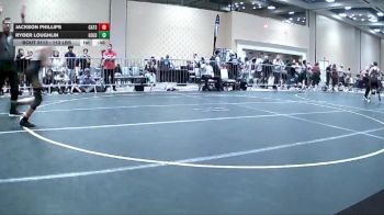 113 lbs Consi Of 32 #2 - Jackson Phillips, Cats WC vs Ryder Loughlin, Golden Backs MRTC