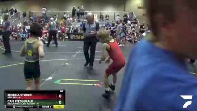 60 lbs Semis & 1st Wrestleback (8 Team) - Joshua Strode, Ares Red vs Cam Fitzgerald, Region Wrestling Academy