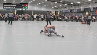 113 lbs Cons. Quarters - Nick Gandarilla, WAR vs Brandon Gaither, Patton Trained