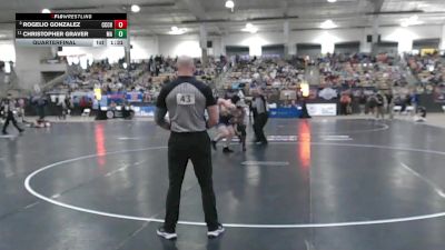 A 285 lbs Quarterfinal - Rogelio Gonzalez, Cheatham Co. Central High School vs Christopher Graver, Marion Co. High School
