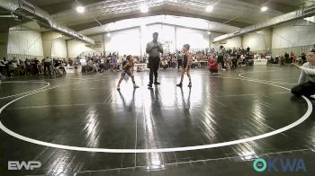 49 lbs Rr Rnd 3 - Lane Baldwin, Claremore Wrestling Club vs Eli Dicus, Raw Wrestling Club