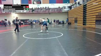 190 lbs Cons. Semi - Risor Reierson, Hood River Valley vs Tyler Bake, Century