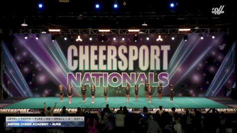 Aspire Cheer Academy - Aura [2026 L1 Youth - Flex - D2 - Small - A Day 1] 2026 CHEERSPORT National All Star Cheerleading Championship
