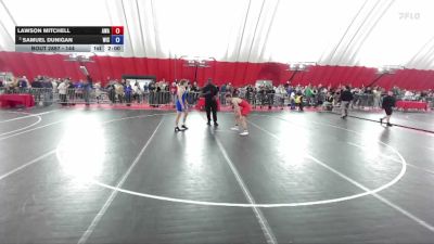144 lbs Cons. Round 3 - Lawson Mitchell, Askren Wrestling Academy vs Samuel Dunigan, Wisconsin
